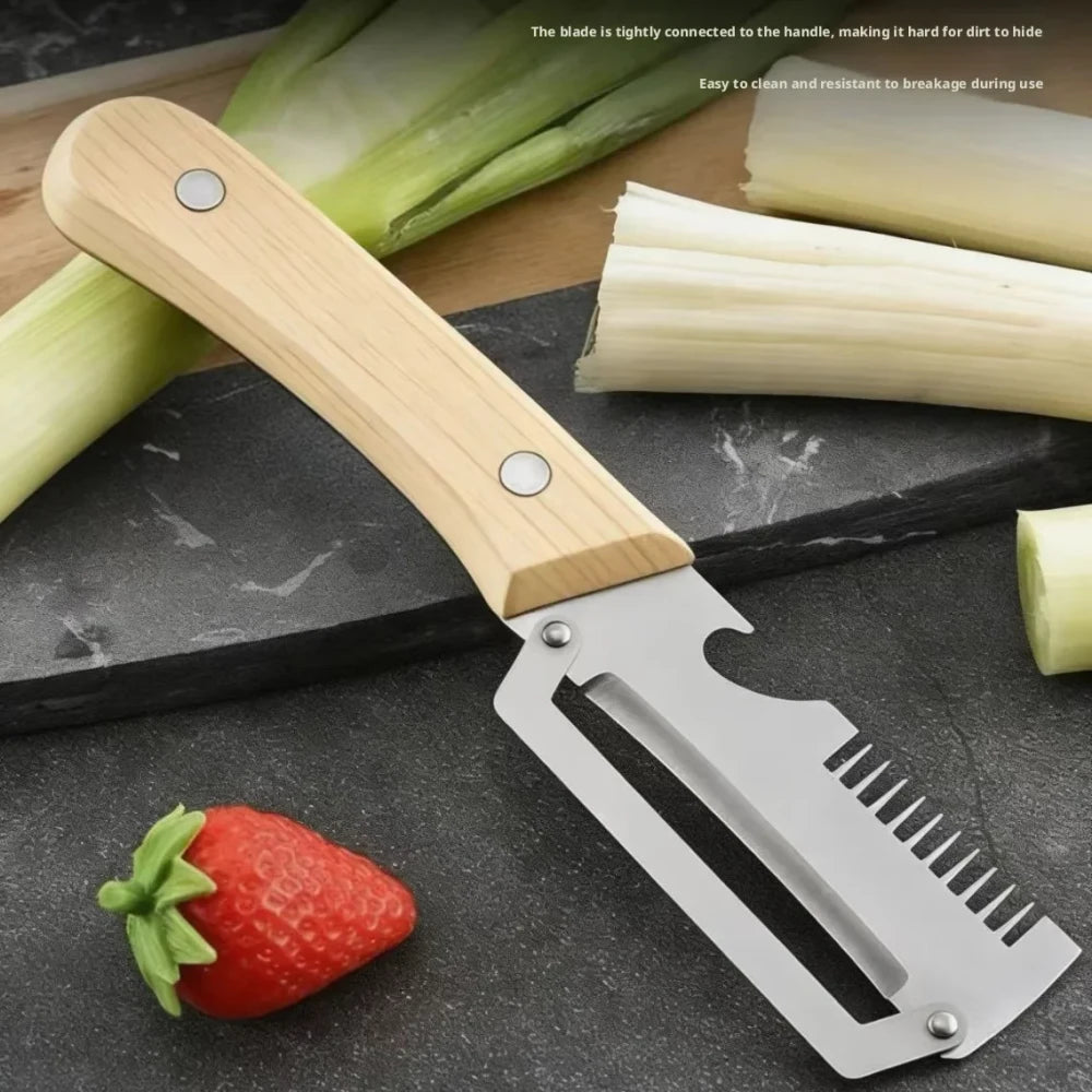 Ergonomic 2-in-1 Vegetable Peeler