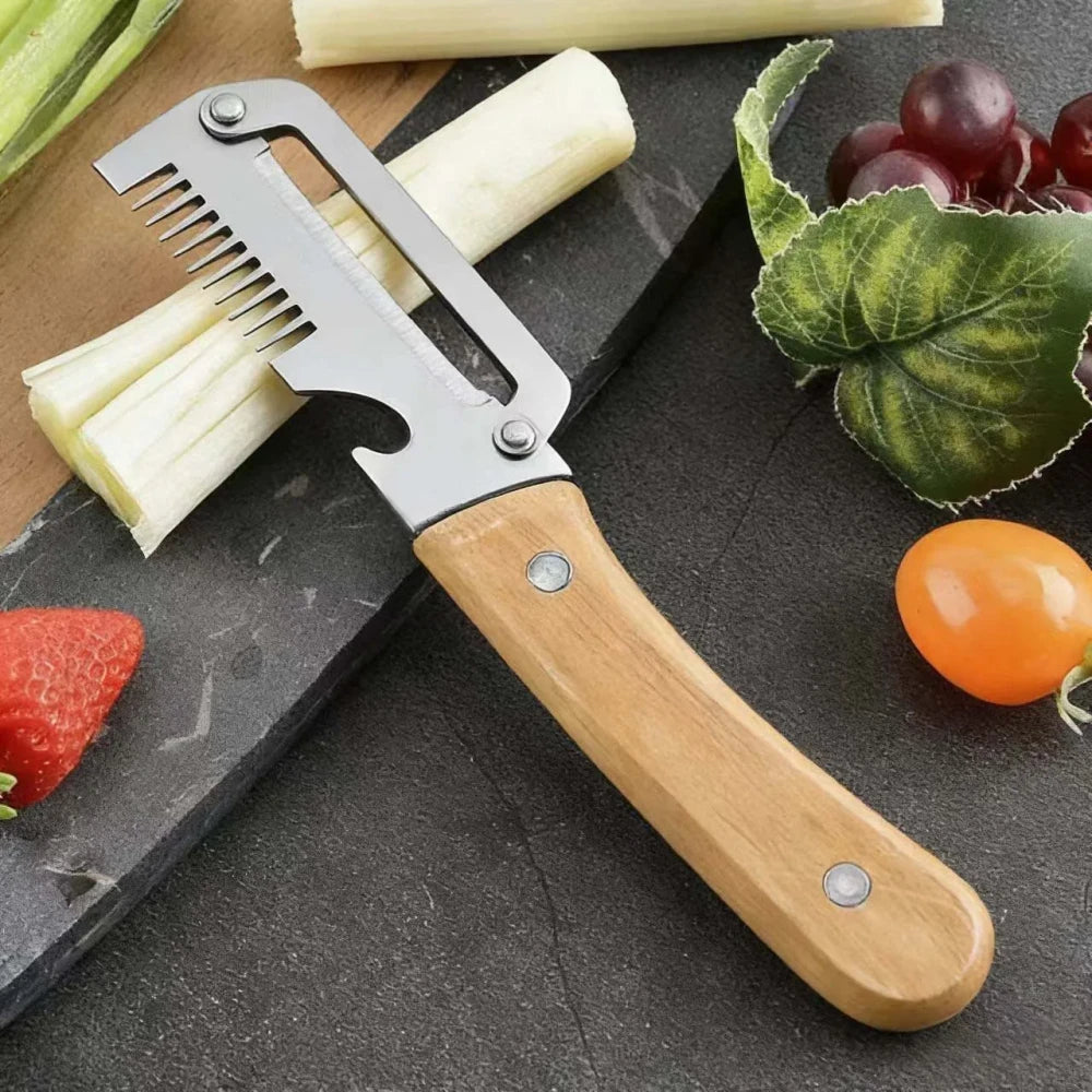 Ergonomic 2-in-1 Vegetable Peeler